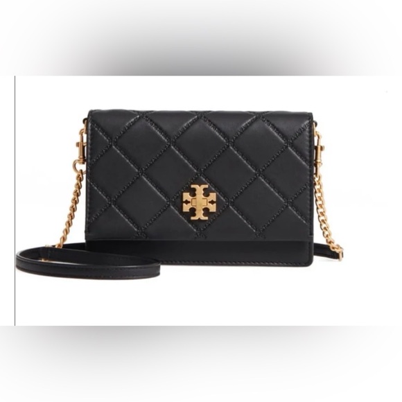 Tory Burch Handbags - NWOT Tory Burch Black Quilted Crossbody Bag